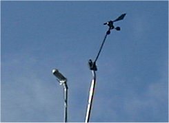 Wind Vane and Sunshine Recorder